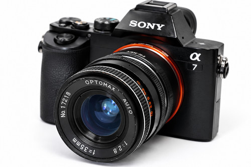 Obiettivo sony mount - e,