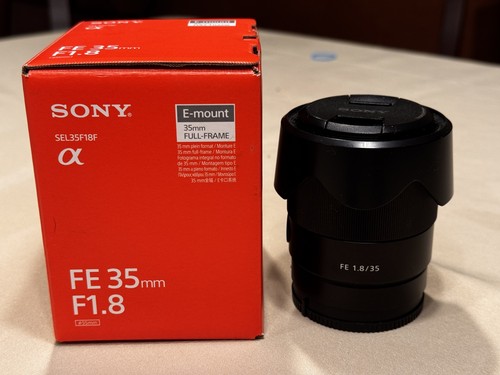 Sony 35mm 8 - 35mm, f/1.8
