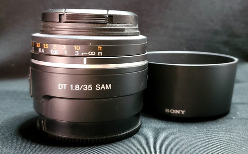 Sony 35mm 8 obiettivo - sony,