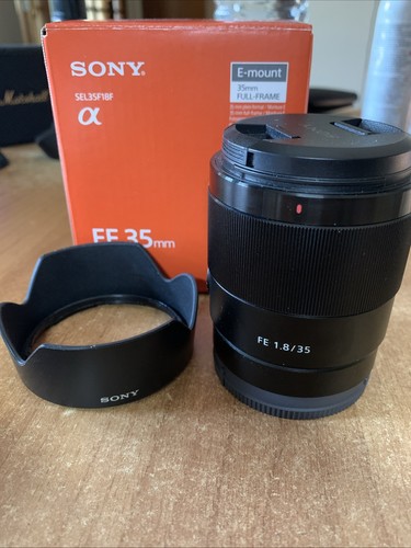 Sony sel35f18f f1 8 - 35, f1.8