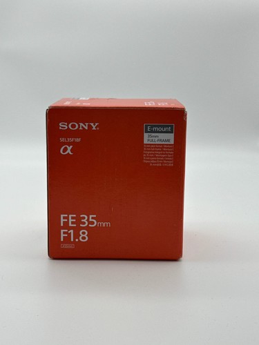 Sony 35mm 8 sel35f18f - fe,