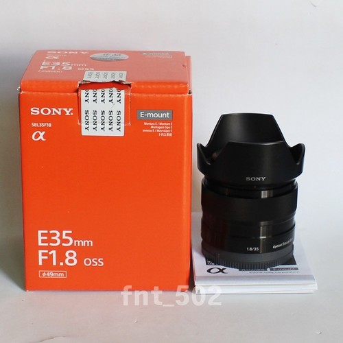 Sony sel 35mm 8 - sel, f/1.8